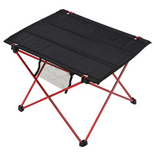 Candeon Tavolo Pieghevole - Tavolo Pieghevole Portatile Multifunzionale per Barbecue Tavoli da Picnic per Campeggio 55,5x40 cm