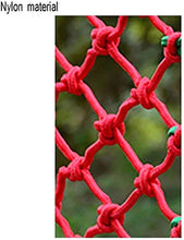 Protective net decoration / Balcone Rosso Rete di sicurezza, corda rossa netto recinzione costruzione della decorazione della parete Net Net Scale antiurto materna Playground rete di protezione Net