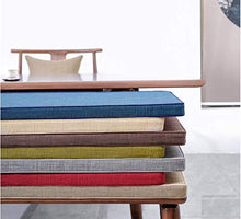 Cuscino per panca da giardino, 2 3 posti, antiscivolo, in legno, per interni ed esterni, per altalena (beige, 80 x 40 cm)