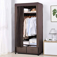 TWDYC Stile Giapponese Guardaroba Semplice Portatile ripostiglio Dotato Traspirante Rivestimento Tessuto, Facile da Montare e spostare