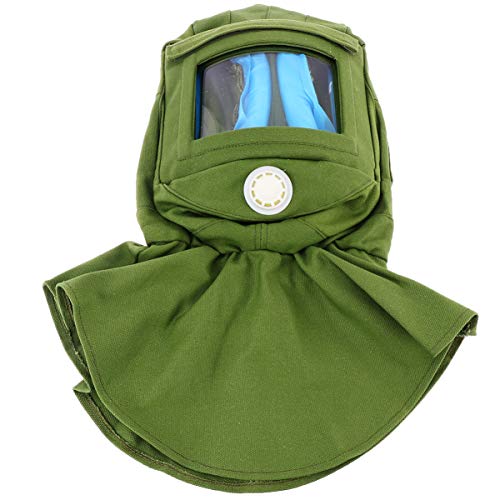 HEALLILY Protezione per Il Viso Esterno Cappello da Pesca Protezione Solare Protezione per Il Viso Protezione Integrale Protezione per Giardinaggio Campeggio Nautica Sport all'Aria Aperta (Verde)