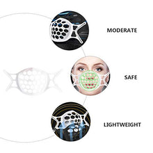 EXCEART 3 Pezzi Supporto in Silicone per Copri Bocca TPE Telaio di Supporto Interno Supporto per Rossetto per Trucco Supporto per Pad Nasale Migliora Lo Spazio Respiratorio per Bambini