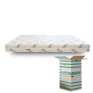 Evergreenweb - Materasso Singolo 80x190 Alto 18 cm in Lattice con Rivestimento Oli Aloe Vera Sfoderabile 7 Zone Differenziate rigidità Media Anallergico Antiacaro Antibatterico Traspirante Ergonomico