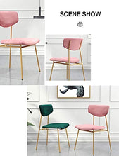 Sgabello da bar moderno con comodo schienale e schienale imbottito imbottito sgabello cucina sgabelli per bambini adulti - velluto tessuto gambe in metallo oro, verde (colore verdo)