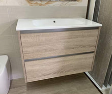 Set Mobile Lavabo Specchio LED Arredo Bagno Moderno Roy80 CERAMICHEMIRANDA