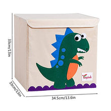 KAIKUN Scatola Porta Giochi Bambini scatole scatole per Bambini scatole di immagazzinaggio cubo scatole per cubetti di stoccaggio Custodia per Giocattoli Dinosaur