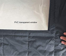 WUZMING Isolamento Termico Tenda A Prova di Vento Tenere Caldo Inverno Addensare Tenda Termica per Porta, per Corridoio Patio Porte, con Finestra Visiva