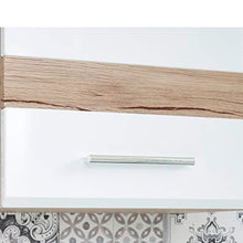 trendteam smart living Mobili, Legno, Marrone (Sanremo Chiaro)/Bianco, 60 x 56 x 34 cm