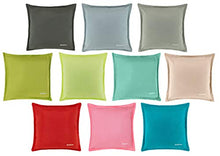 Cuscino decorativo per esterni – Impermeabile e a prova di sporcizia con chiusura lampo, ponticello 2 cm, 350 g., imbottitura, dimensioni: 48 x 48 cm