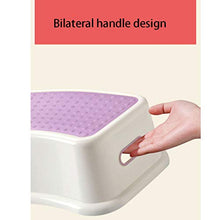 HUIJ Toilet Stool Medically Tested Fisiologico Bagno Bagno Antiscivol Sgabello Multifunzionale scalino da Bagno pedana universali Portatili durevoli