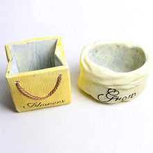 QJXSAN Cemento Flower Pot Creativo Office Building tavolino della Decorazione a Base di Carne e Cactus portapenne (Size : A)