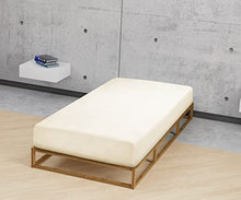Biberna 0012344 Lenzuolo Frottee-Stretch (Altezza Materasso max. 22 cm) 1X 90X190 cm > 100X200 cm, Natura