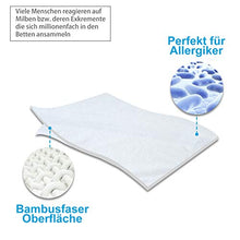MUHOO Coprimaterasso Impermeabile 140 x 200 cm (140 x 190 cm), Coprimaterasso Una Piazza e Mezza, Coprimaterasso in Cotone e Bambu con 4 Elasticizzati, Antiacaro/Traspirante