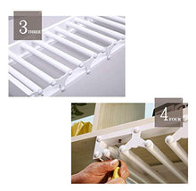 LXH-SH Cremagliera del Vino Nana Bianca in Legno Tazza del Vino Scaffale, Parete di Vetro Rack Storage Cucina stemwares Holder 58x25cm scaffali Vino contatore