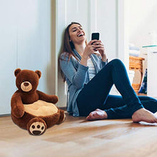 luning Baby Sofa Bear Support Seat Sedia con Personaggio in Peluche per Bambini per Bambini e Ragazzi admired