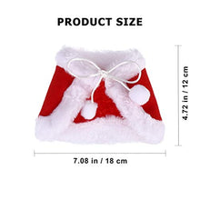 Amosfun Natale Peluche Copri Bottiglia di Vino Set Vestiti Cappello Cartone Animato Resistente Peluche Bottiglia Decor Decorazioni Natalizie 4 Pezzi (Rosso)