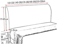 Copri+Testata+Letto ,160/170/180/190/200cm Fodera Per Testata Letto Copertura per Testiera per Letto Copri Testata Letto Matrimoniale/Singolo Premium Imbottita Elastica Copritestata Letto Velluto Fode