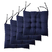 eewopjkj Cuscino del Sedile per Sedia Set di 4 Cuscino per Sedia Imbottito Morbido in Cotone Tatami Edizione Processo del Sedile Pavimento per Ufficio Balcone Giardino Cuscino per Auto Cuscino per s