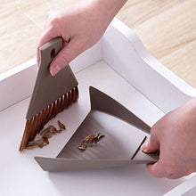 Cabilock 2 Set Mini Scopino E Set di Spazzole Mini Frullino a Spazzola per Scopa per Strumenti per La Pulizia del Desktop della Gabbia per Animali Domestici della Tastiera del Computer