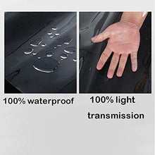 ZHANGYUQI Heavy Duty Chiaro Tarp, Telo Grande Impermeabile, Tela Cerata in plastica Impermeabile con Occhielli in Metallo, per Tetto, Campeggio, Esterno, Patio, Pioggia o Sole(Color:Chiaro,Size:1x5m)
