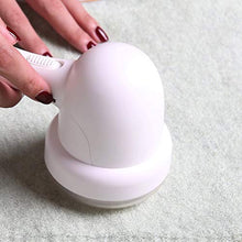 ASFD Trimmer a Sfera per Capelli per Uso Domestico Maglione Ricaricabile USB per rimozione di Sfere per Capelli Bianco