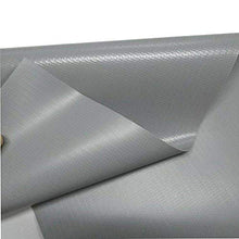 MTYLX Telo Multiuso per Esterni ， Telo, Telo Impermeabile su Due Lati in Pvc Resistente Copertura per Conigliera Di Pollo Telo Grigio,Grigio,3X4M