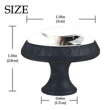 Cavallo nero bianco 4 PCS Pomelli per Porta, Pomolo per Mobile, Pomelli per Mobili con Viti, Maniglia per Armadietto, Pomelli per Porta, Pomelli per Cassetti per Porta, Armadio, Cassetto e Credenza
