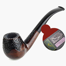Pipa per tabacco, portasigarette retrò vintage da uomo, borsa asciutta in radica fatta a mano in legno massello, A2,14,5 cm