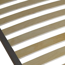 Europrimo Rete Ortopedica Piazza e Mezzo 120x190 CM Struttura in Ferro doghe Legno e Piedi 30 cm Inclusi