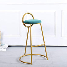 ZEH Dining Room SED Sedia, braccioli for braccioli, Seggiolone, Sgabello Nordic Bar Sgabello Pub Bistro Cafe Cafe Cucina Creativa Soggiorno da Interno Semplice Struttura in Metallo con FACAI