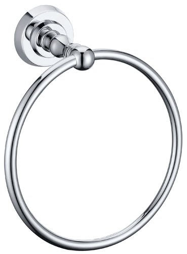 MBYW Portasciugamani Moderno Minimalista Portasciugamani Elegante per Il Bagno di Moda Anello portasciugamani con Ciondolo portacandele in Cromo e Rame  Adatto per Bagno,Cucina, Ufficio