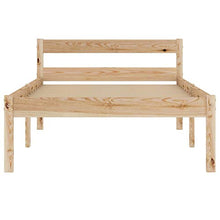 SKM Giroletto con 2 Cassetti in Legno Massello di Pino 90x200 cm (22.77kg)