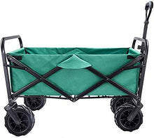 HJBH Outdoor Pieghevole Utility Wagon, Pieghevole da Giardino Portatile Carrello a Mano Multifunzione, Manici Regolabili, Adatto a Shopping Picnic Beach Park (Color : H)