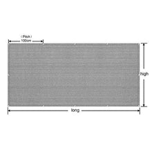 WUZMING Recinzione Copertura Balcone Schermo Privacy Balcone Anti UV con Occhielli HDPE Resistenza allo Strappo per Balcone Giardino Protezione della Privacy, Altezza 80/90/100cm