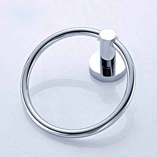 MBYW Portasciugamani Moderno Minimalista Portasciugamani Elegante per Il Bagno di Moda Portasciugamani a Ventosa in Acciaio Inossidabile, Porta Asciugamani, Porta Asciugamani ad Anello
