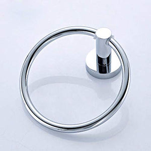 MBYW Portasciugamani Moderno Minimalista Portasciugamani Elegante per Il Bagno di Moda Portasciugamani a Ventosa in Acciaio Inossidabile, Porta Asciugamani, Porta Asciugamani ad Anello