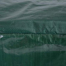 Outsunny Copertura per Mobili da Giardino Impermeabile Anti UV Anti Muffa con Fissaggio PE 215x155x150cm Verde