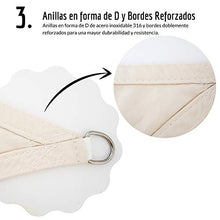Tenda da sole da esterno, rettangolare, 2 x 3 m, protezione 98% raggi UV, 100% poliestere, ultra resistente e impermeabile, per giardino, piscina, terrazza.. + kit accessori/colore beige