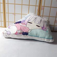 XKMY Kobayashi san Chi no cameriera drago cuscino giocattolo Anime KannaKamui breve peluche farcito carino ragazza bambola double face federa 50 cm cuscino