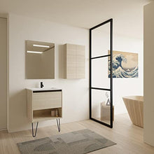 Amizuva Yoko Mobile da bagno, in legno, 60 cm, 3 pezzi