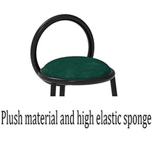 TXXM, sgabello da bar, alla moda, creativo, sedia da bar, sedia da bar e da bar con schienale alto, girevole, sgabello per la colazione, per il ristorante (colore: verde, dimensioni: 75 cm)