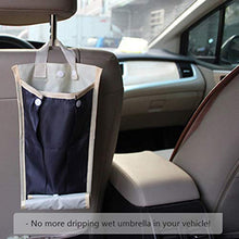 Cabilock 2 Pezzi Sacchetto Ombrello Bagnato Custodia Pieghevole Impermeabile Custodia Protettiva Custodia Appesa Custodia per Auto da Casa Auto