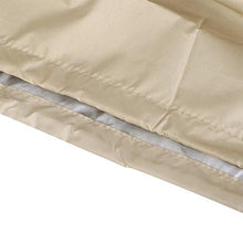 Fdit Patio Deck Box Coprivaso Coprivaso 100% Impermeabile per Esterno Copertura Invernale 48,4"L x 21,7" P x 24,4"H Tavolino da Esterno e Pouf(2#)