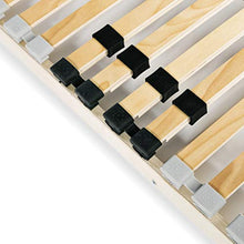BIGTO - Rete a doghe con 28 doghe a 7 zone in legno di faggio massiccio, per la casa, per camera da letto, 140 x 200 cm