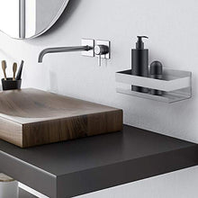 Adesiva Mensola per Doccia Bagno con Ganci Rimovibile Nessuna Perforazione Acciaio Inossidabile 304 per La Cucina WC, – 2 Pezzi, Colore Argento