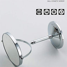 specchio trucco,specchio trucco,Specchio cosmetico bifacciale da tavolo 3x da 8 pollici, specchio ingranditore da bagno in stile europeo argento