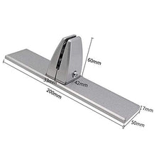 AHIN Schermo Partizioni Clip, Clip di Partizione dello Schermo, Morsetto Divisorio per Scrivania da Ufficio, Materiale in Lega di Alluminio, Nessuna Installazione Perforata,4 Pieces