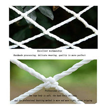 WaiMin Piscina for bambini antisfondamento Rete di sicurezza in corda Piscina for bambini Sicurezza in piscina Protezione for piscina Protezione Isolamento in rete Rete anti-gatto Corda bianca 50x50mm
