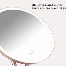 Specchio Specchi per vanità da Bagno cosmetico Indipendente 5X Zoom Make up piedistallo