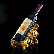 LHQ-HQ Decorazioni Arte Artigianato Wine Rack Resina Elefante Vino Rack casa Decorazione pittorica Pranzo Tavolo da Cucina